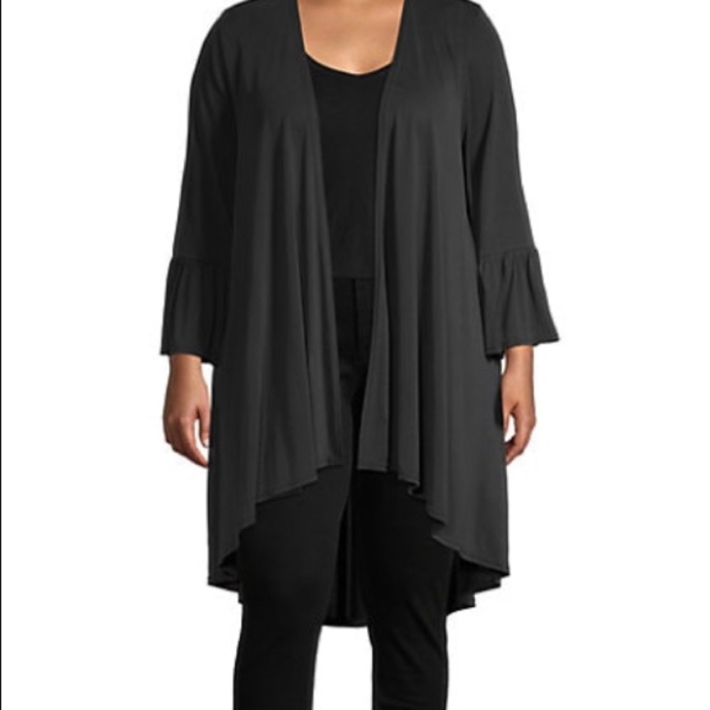 Lumie Anthropologie Open Bell Sleeve Cardigan
